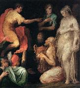Pietro, Nicolo di The Continence of Scipio USA oil painting artist